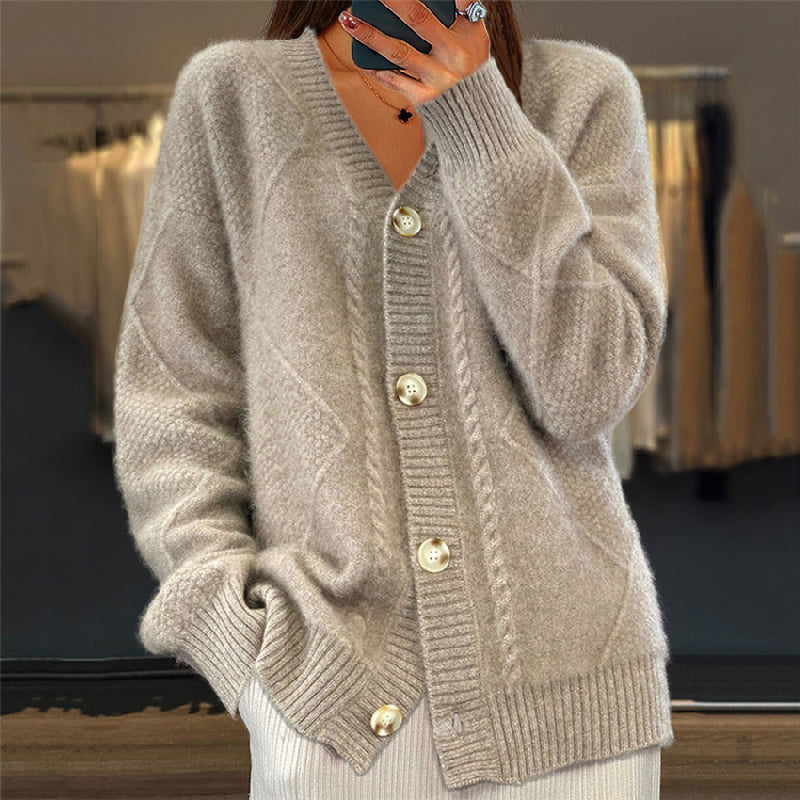 Cardigan Femme Manches Longues Confortable