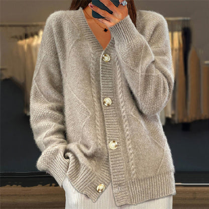 Cardigan Femme Manches Longues Confortable