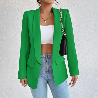 Blazers élégants pour femmes Look bureau Polyester