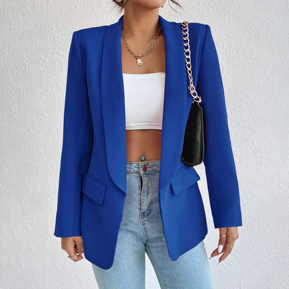 Blazers élégants pour femmes Look bureau Polyester