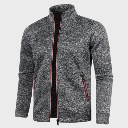 Veste d'été pour homme décontractée zippée