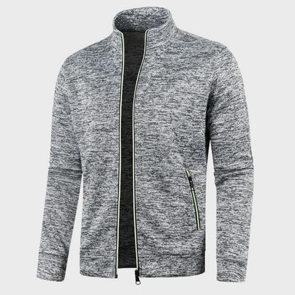 Veste d'été pour homme décontractée zippée