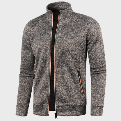 Veste d'été pour homme décontractée zippée