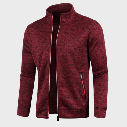 Veste d'été pour homme décontractée zippée