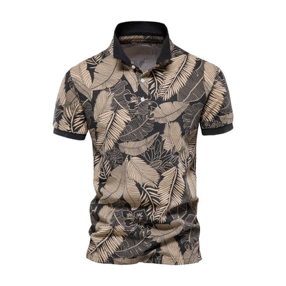 Polo pour homme, manches courtes, été