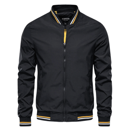 Blouson bomber homme été nylon fermeture éclair