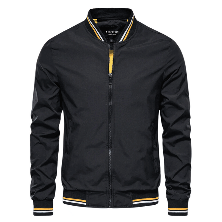 Blouson bomber homme été nylon fermeture éclair