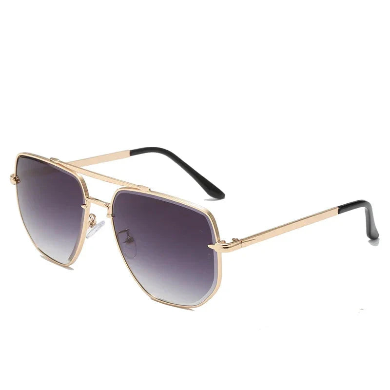 Lunettes de soleil pour hommes style rétro protection UV