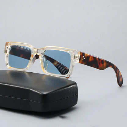 Lunettes de soleil pour homme carrées modernes protection UV
