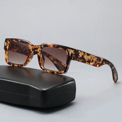 Lunettes de soleil pour homme carrées modernes protection UV