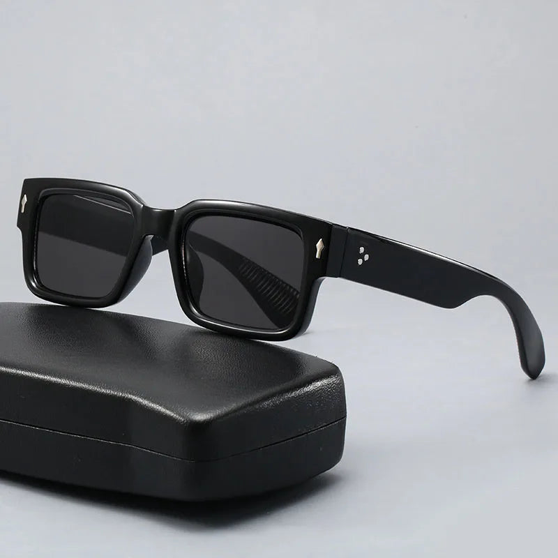 Lunettes de soleil pour homme carrées modernes protection UV