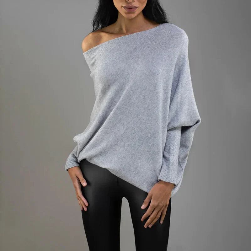 Pull oversized doux et élégant pour femme