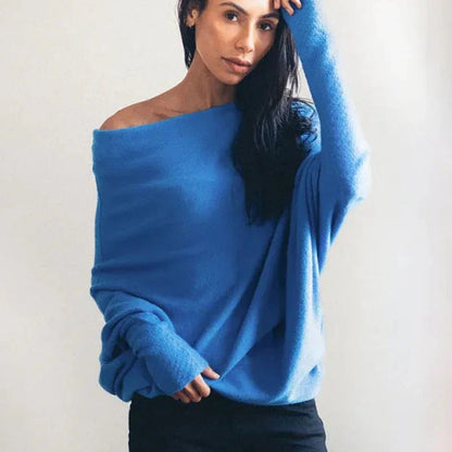 Pull oversized doux et élégant pour femme