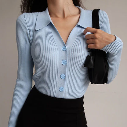 Haut de femme élégant coupe slim