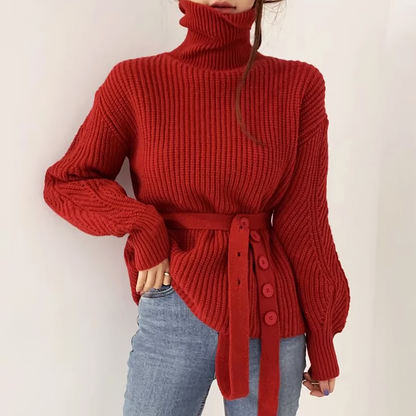 Pull à col roulé femme Doux & Confortable