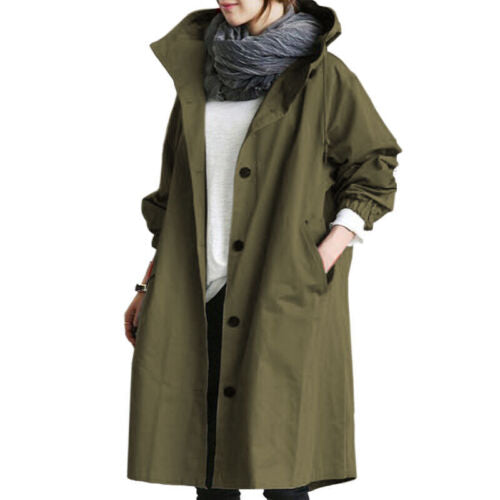 Trench-coat femme stylé à la coupe élégante