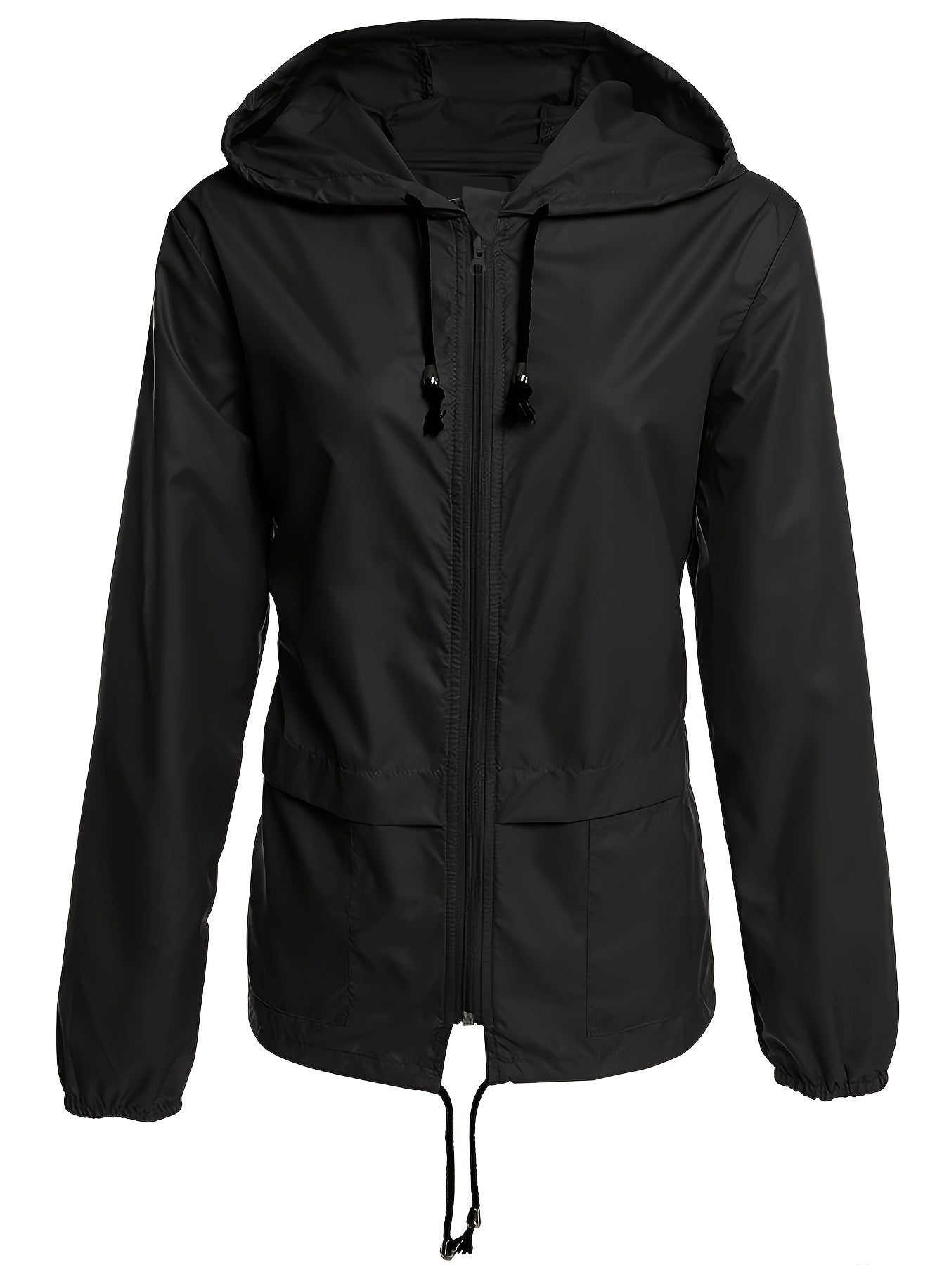 Coupe-vent stylé Capuche moderne Imperméable