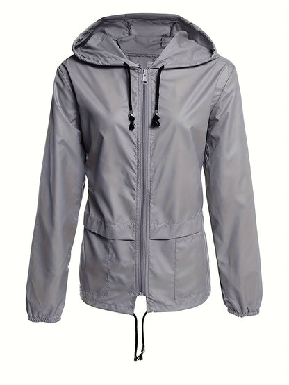 Coupe-vent stylé Capuche moderne Imperméable