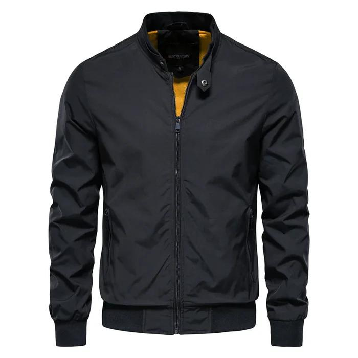Männer Sommer Bomberjacke Modern Sportlich - IdealeKleiden