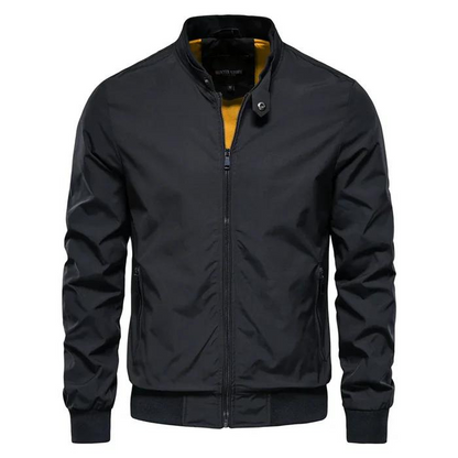 Männer Sommer Bomberjacke Modern Sportlich - IdealeKleiden