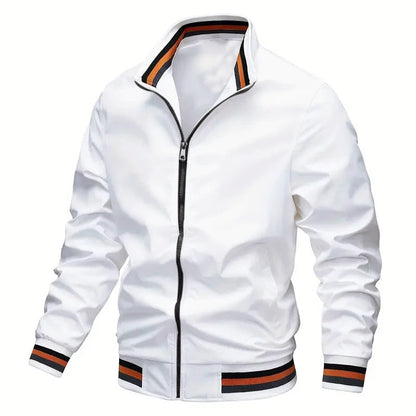 Veste d'hiver homme col coupe-vent modèle