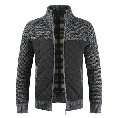 Veste matelassée zippée moderne pour homme