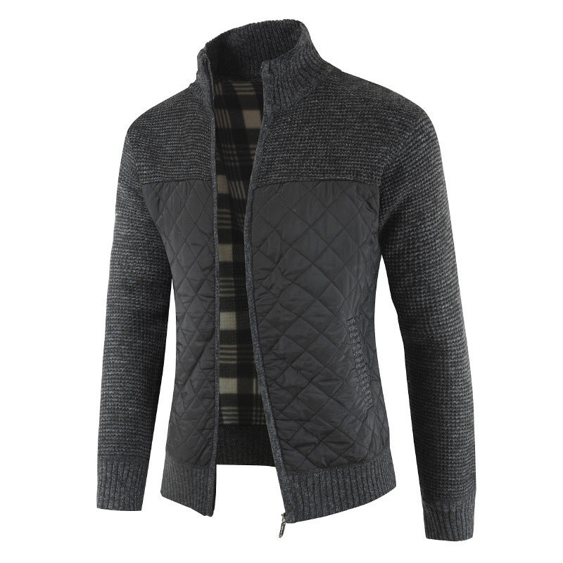 Veste matelassée zippée moderne pour homme