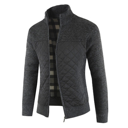 Veste matelassée zippée moderne pour homme