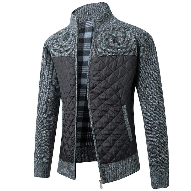 Doudoune matelassée zippée homme