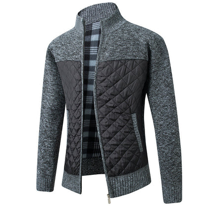 Doudoune matelassée zippée homme