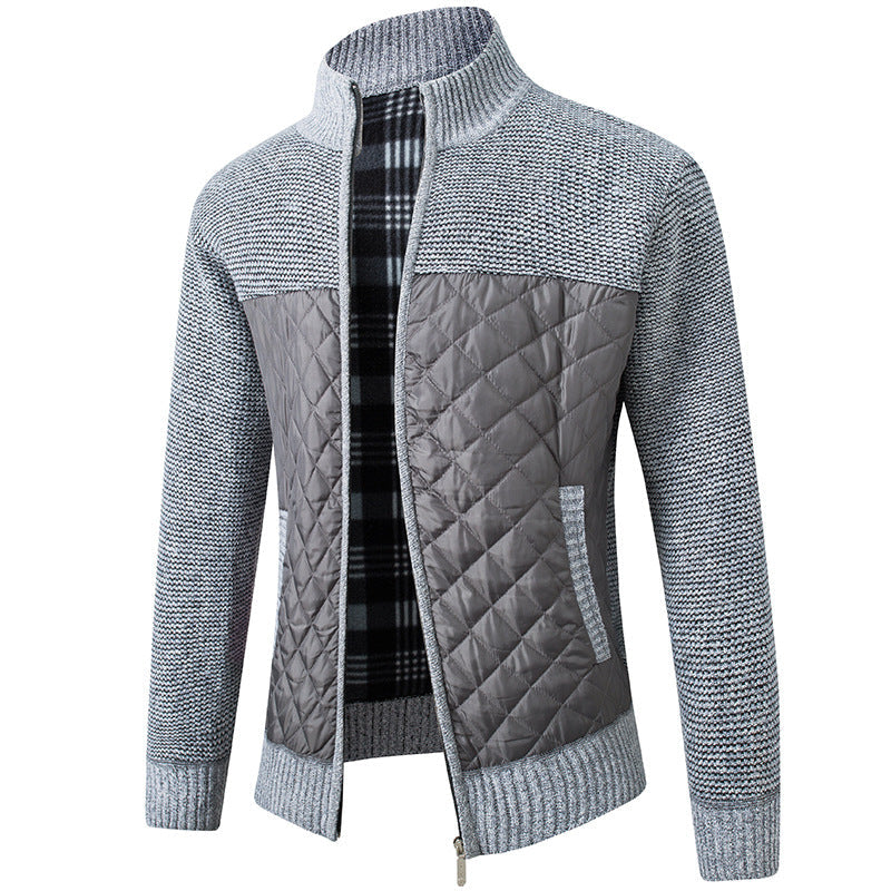 Doudoune matelassée zippée homme