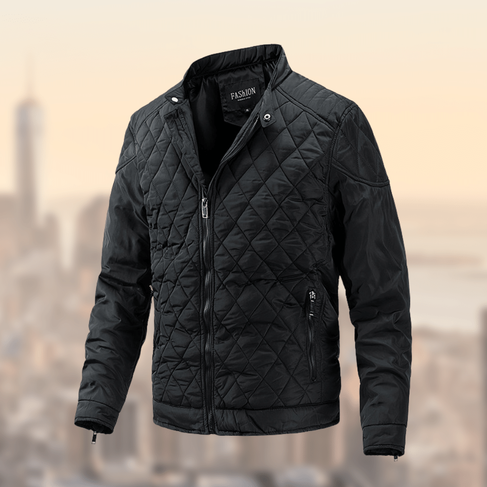 Doudoune matelassée coupe-vent imperméable pour hommes