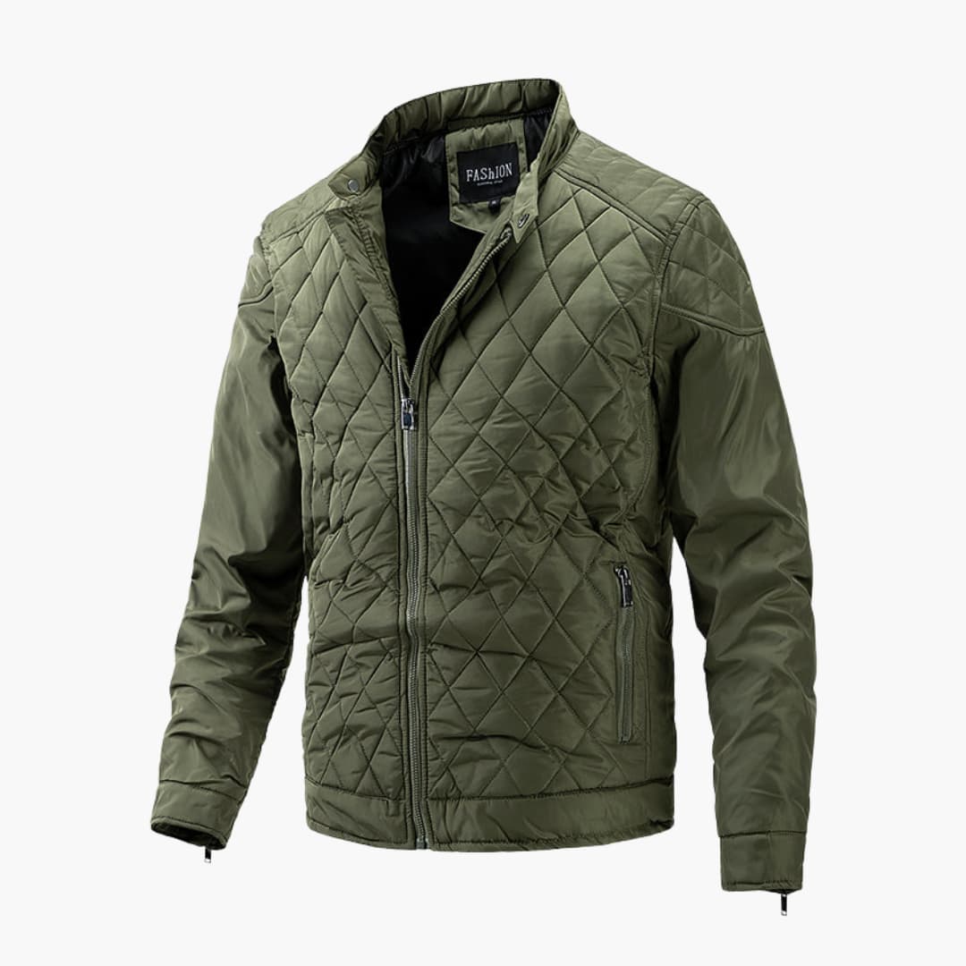 Doudoune matelassée zippée pour femme