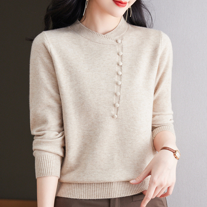 Pull femme Boutons Élégant