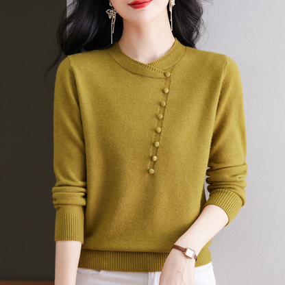 Pull femme Boutons Élégant