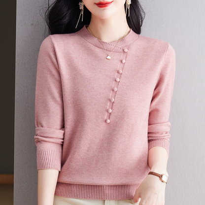 Pull femme Boutons Élégant