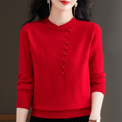 Pull femme Boutons Élégant