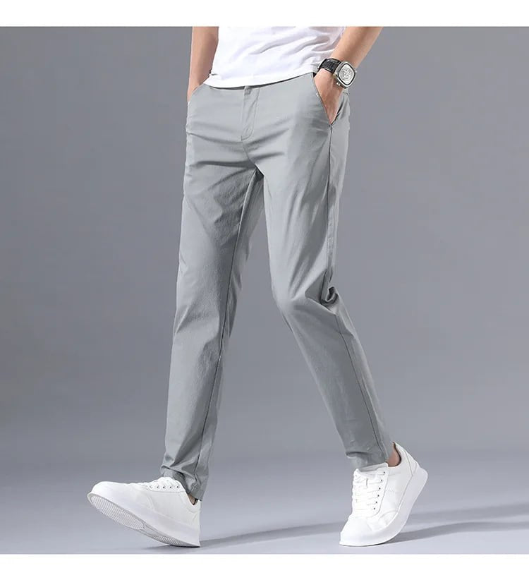 Pantalon chino slim moderne pour homme