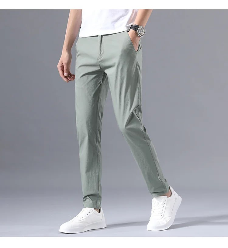 Pantalon chino slim moderne pour homme