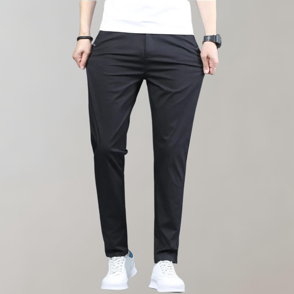 Pantalon skinny homme élastique style chino