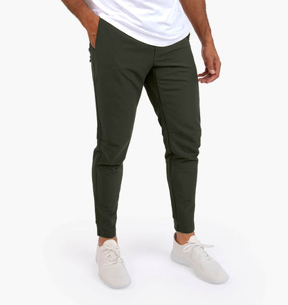 Pantalon Stretch Homme Slim Fit Tactique Multi-Poches