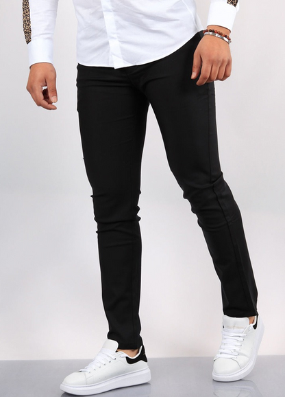 Pantalon Stretch Homme Slim Fit Tactique Multi-Poches