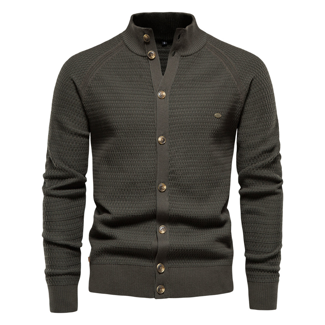 Gilet en tricot élégant pour homme avec boutons
