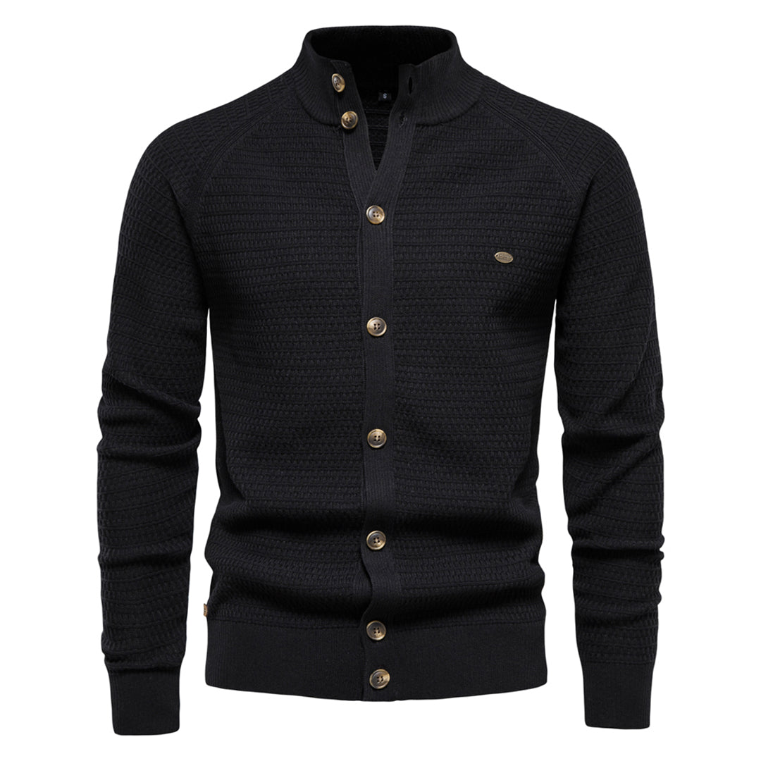 Gilet en tricot élégant pour homme avec boutons