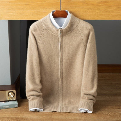Cardigan homme chaud isolé zippé