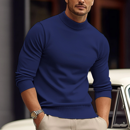Pull-over col roulé homme Manches longuesChaud