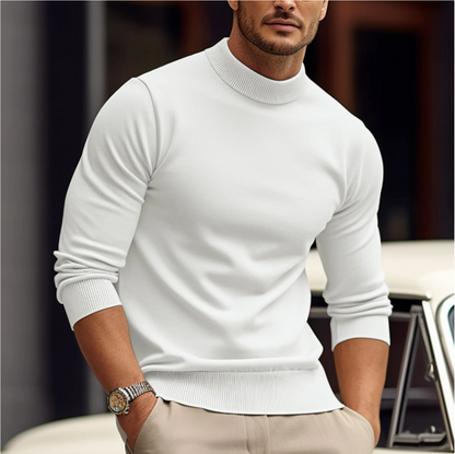 Pull-over col roulé homme Manches longuesChaud
