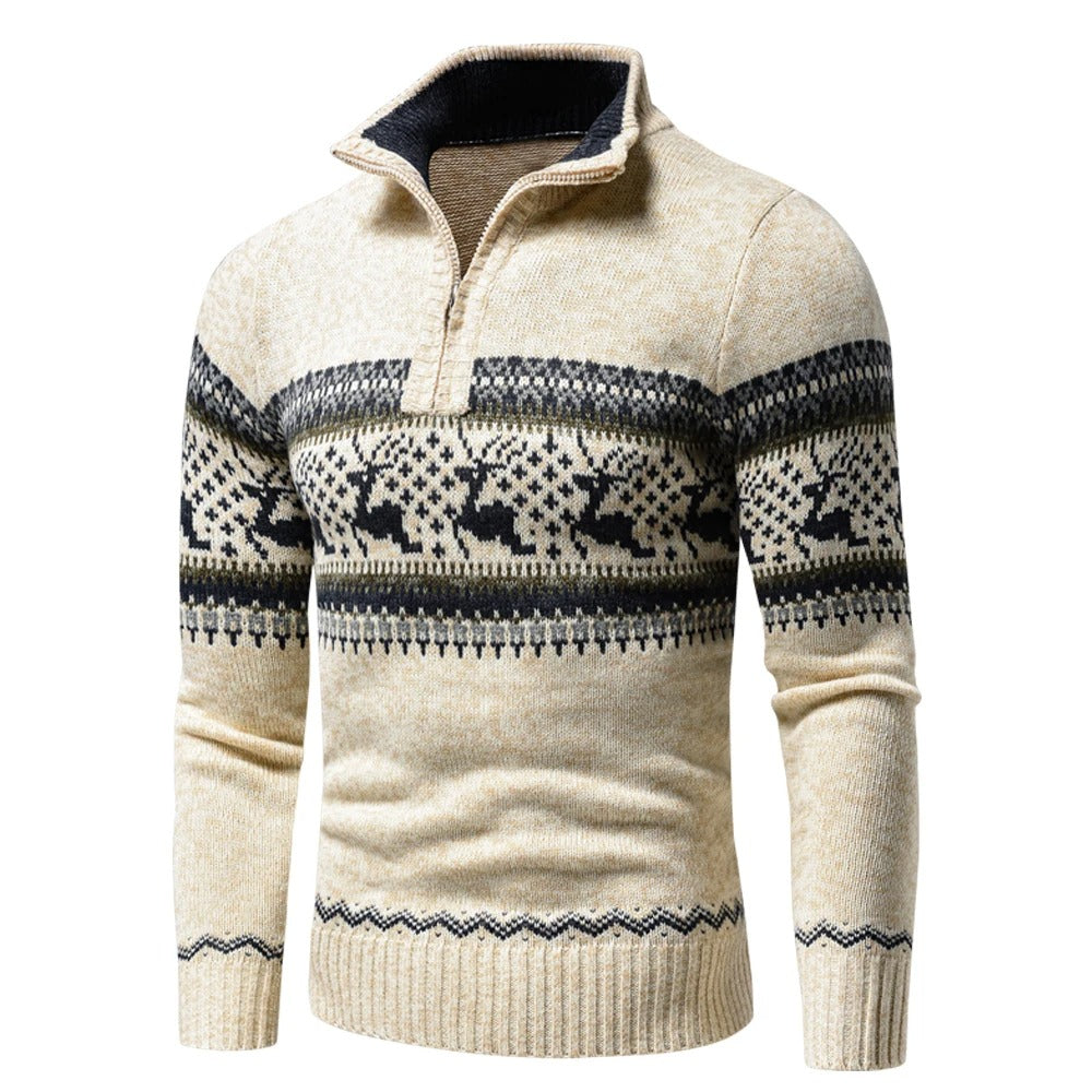 Pulls tricotés chauds pour hommes