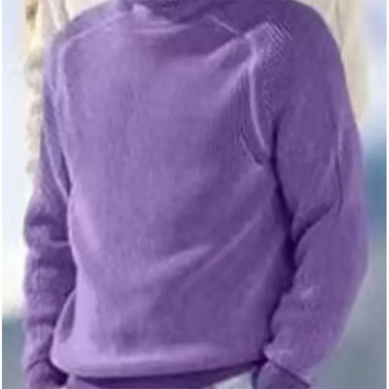 Haut de tricot chaud pour homme, style col roulé