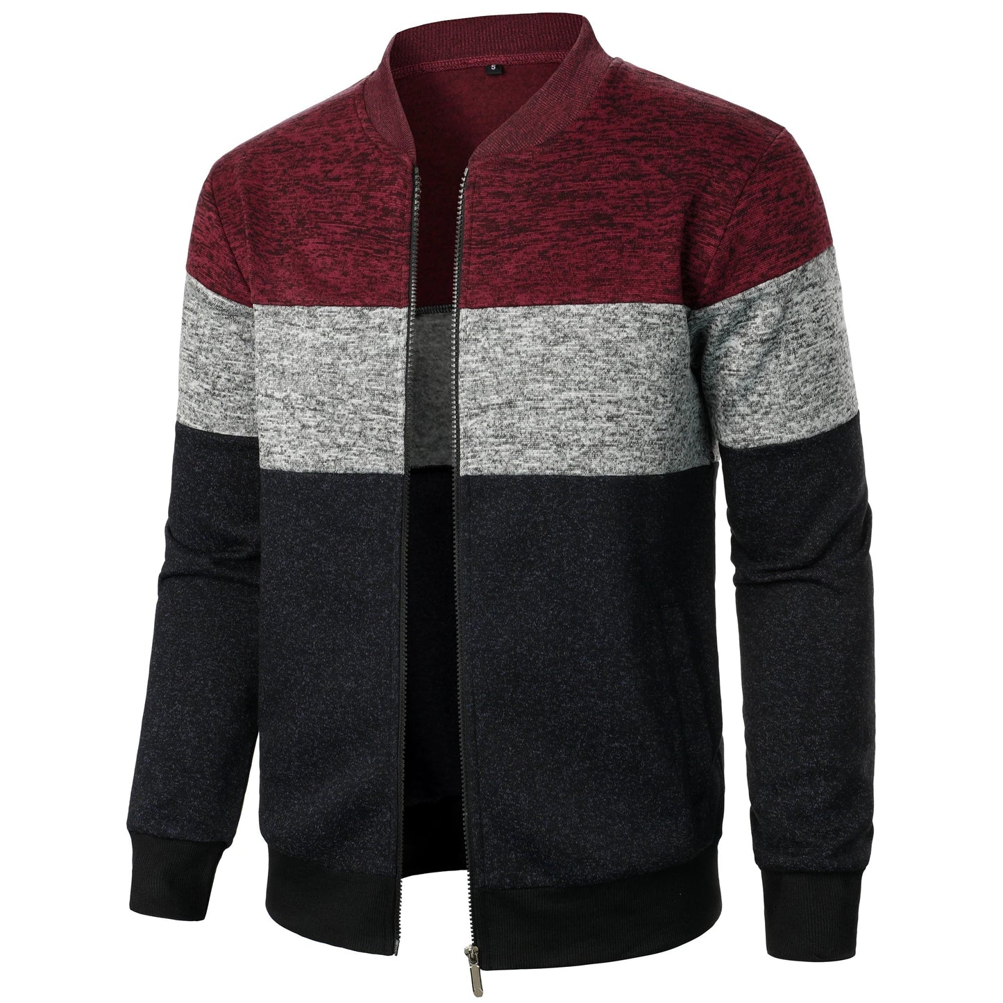 Elegante Herrenkleidung Stehkragen Stil - IdealeKleiden